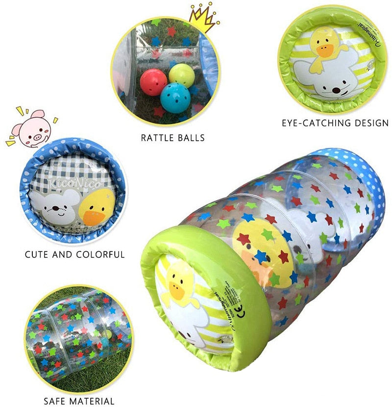 Inflatable Crawling Baby Toy Sensory Water Play Mat Baby Games 6 Months Development Toys For Babies Baby Toys 0 12 Months 1 Year