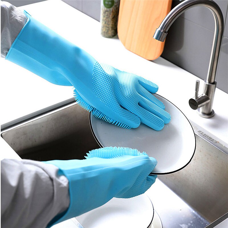 Luva multifuncional super macia para usar na cozinha ou com  seus serviços gerais